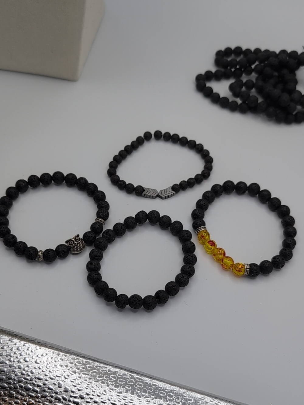 Lava Stone Jewelry Lot - Picture 5 of 6